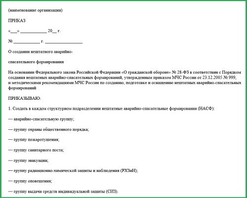Нештатные аварийно-спасательные команды 2023